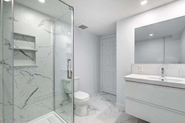 Cost of Basement Bathroom Installation in Waukesha